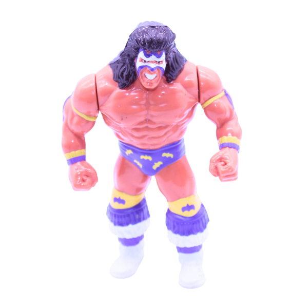 Hasbro WWF Ultimate Warrior Figur 1990 Series 1 | Hoppla-Stuff